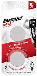 Energizer Lithium 2032 Coin Battery (2pk)