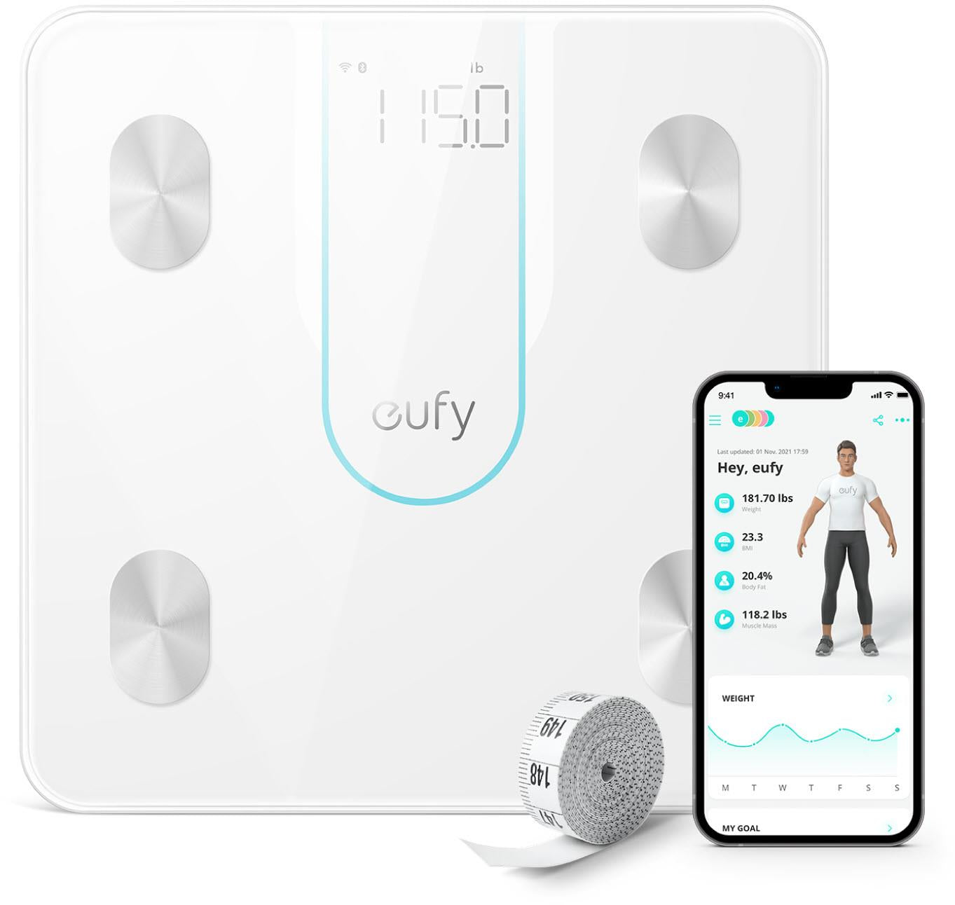 eufy Smart Scale P2 (White)