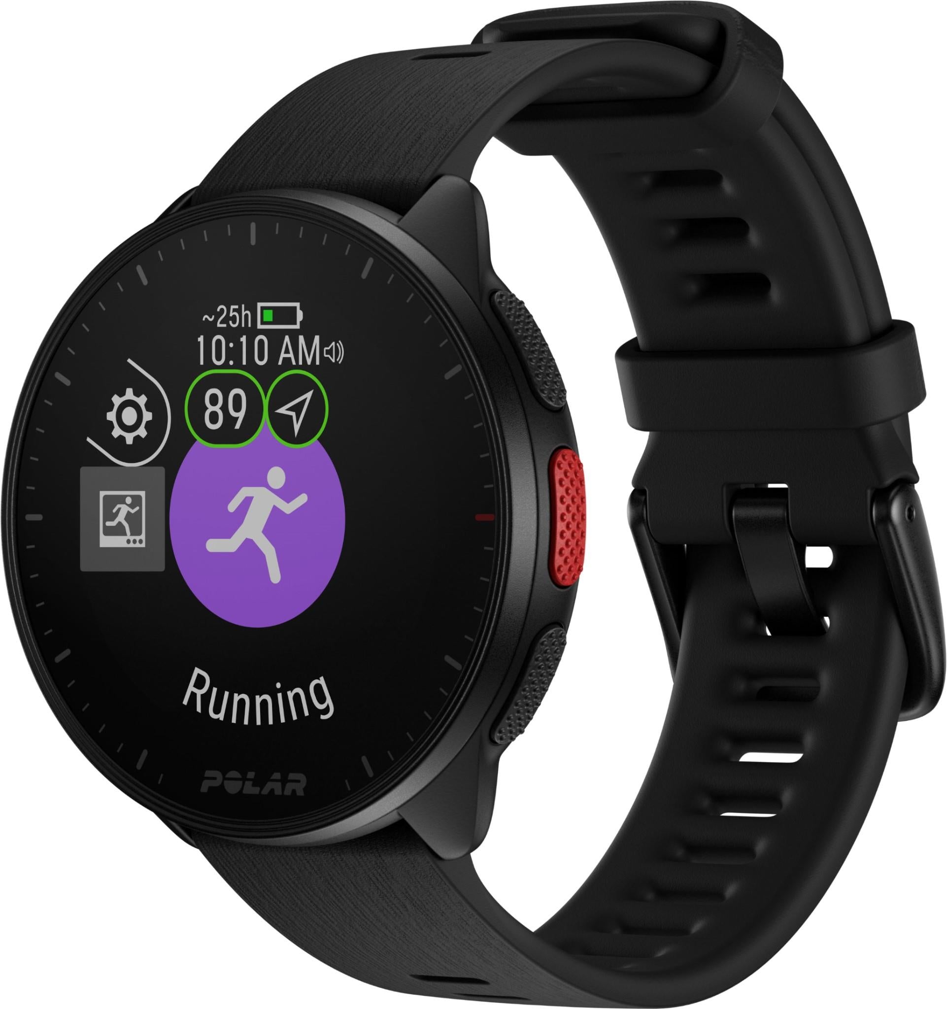 Polar Pacer GPS Running Watch (Night Black)