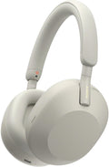 Sony WH-1000XM5 Premium Noise Cancelling Wireless Over-Ear Headphones (Silver)