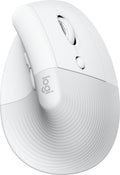 Logitech Lift Vertical Ergonomic Mouse for Mac (Pale Grey)