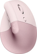 Logitech Lift Vertical Ergonomic Mouse (Rose)