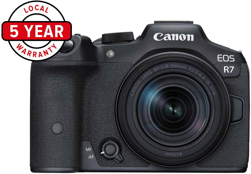 Canon EOS R7 Mirrorless Camera with RFS 18-150STM Lens