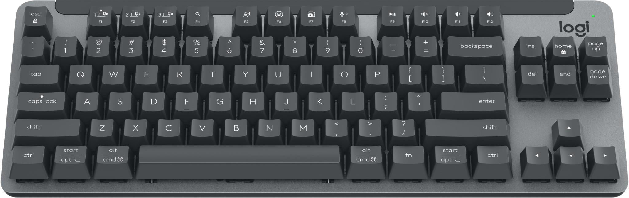 Logitech K855 Wireless Mechanical TKL Keyboard (Graphite) [Linear]