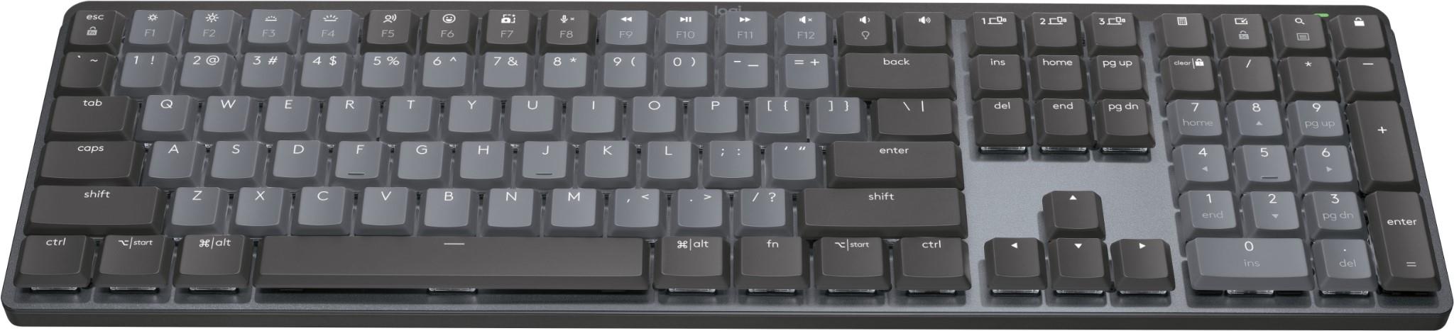 Logitech MX Mechanical Wireless Keyboard [Tactile Quiet]