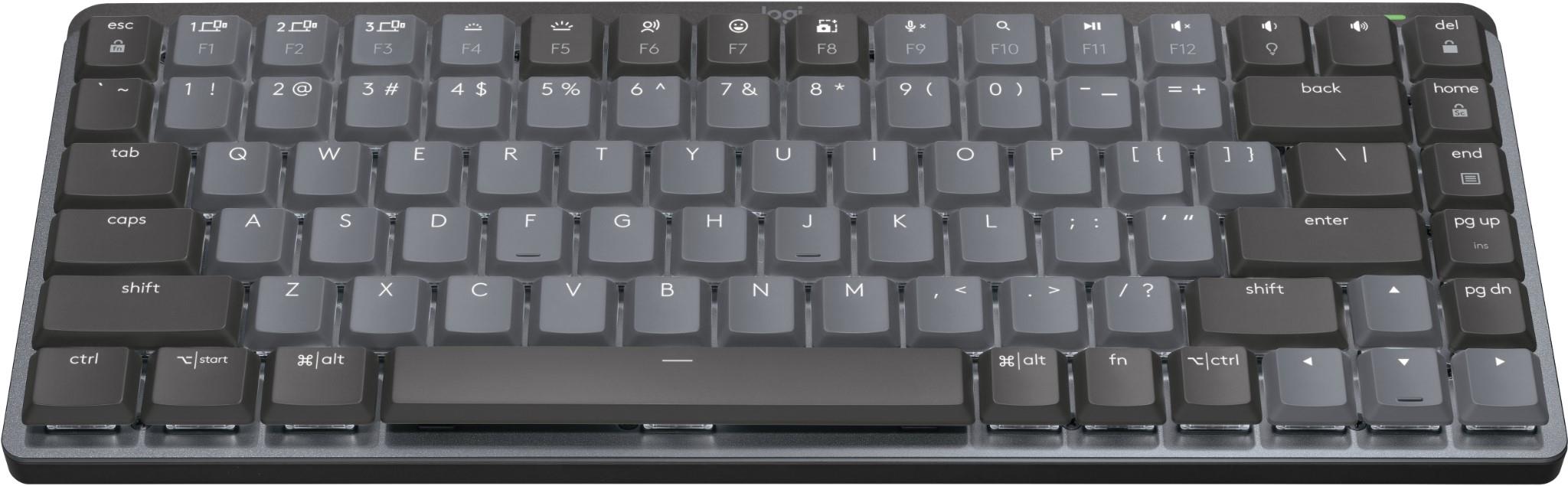Logitech MX Mechanical Mini Wireless Keyboard [Tactile Quiet]