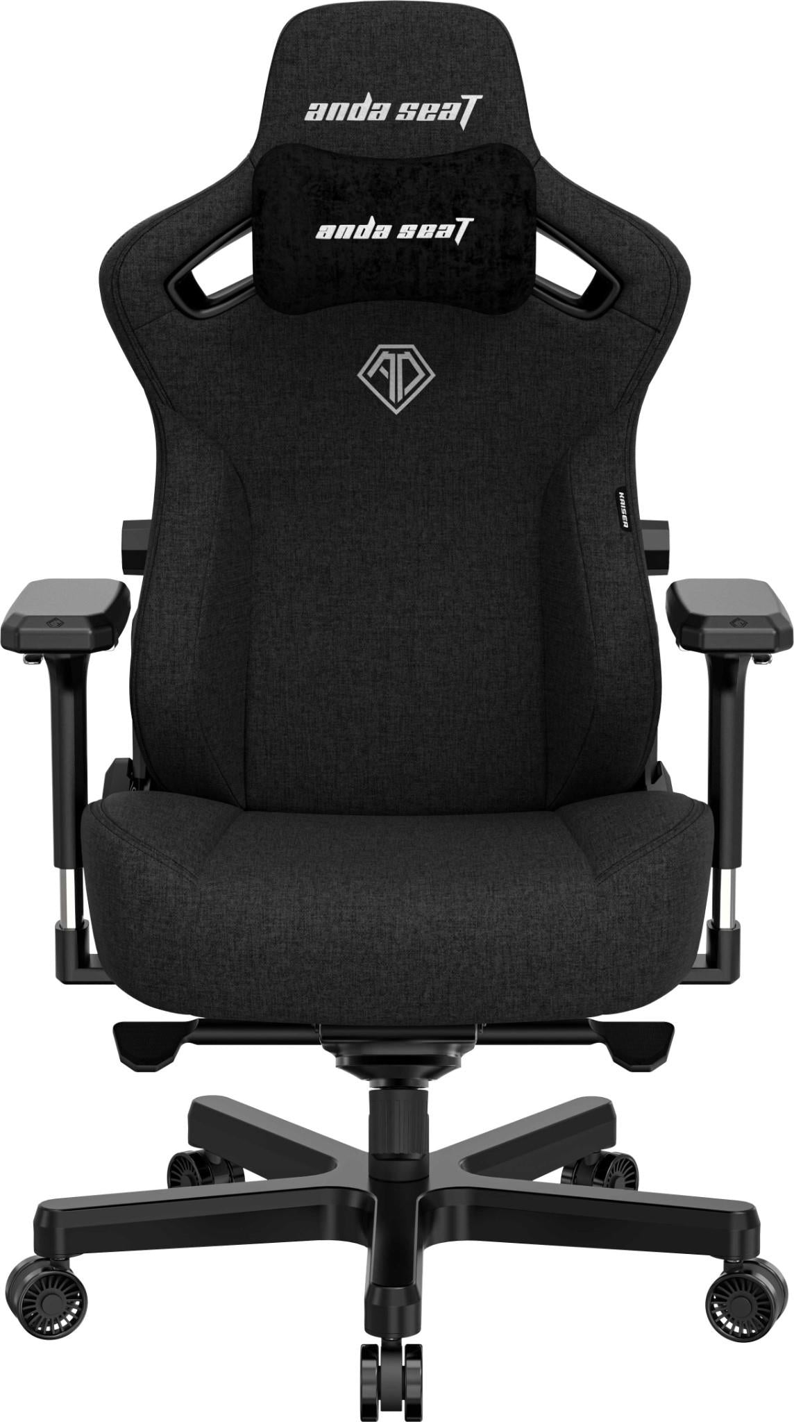Anda Seat Kaiser 3 Series Premium Gaming Chair Black Fabric (XL)