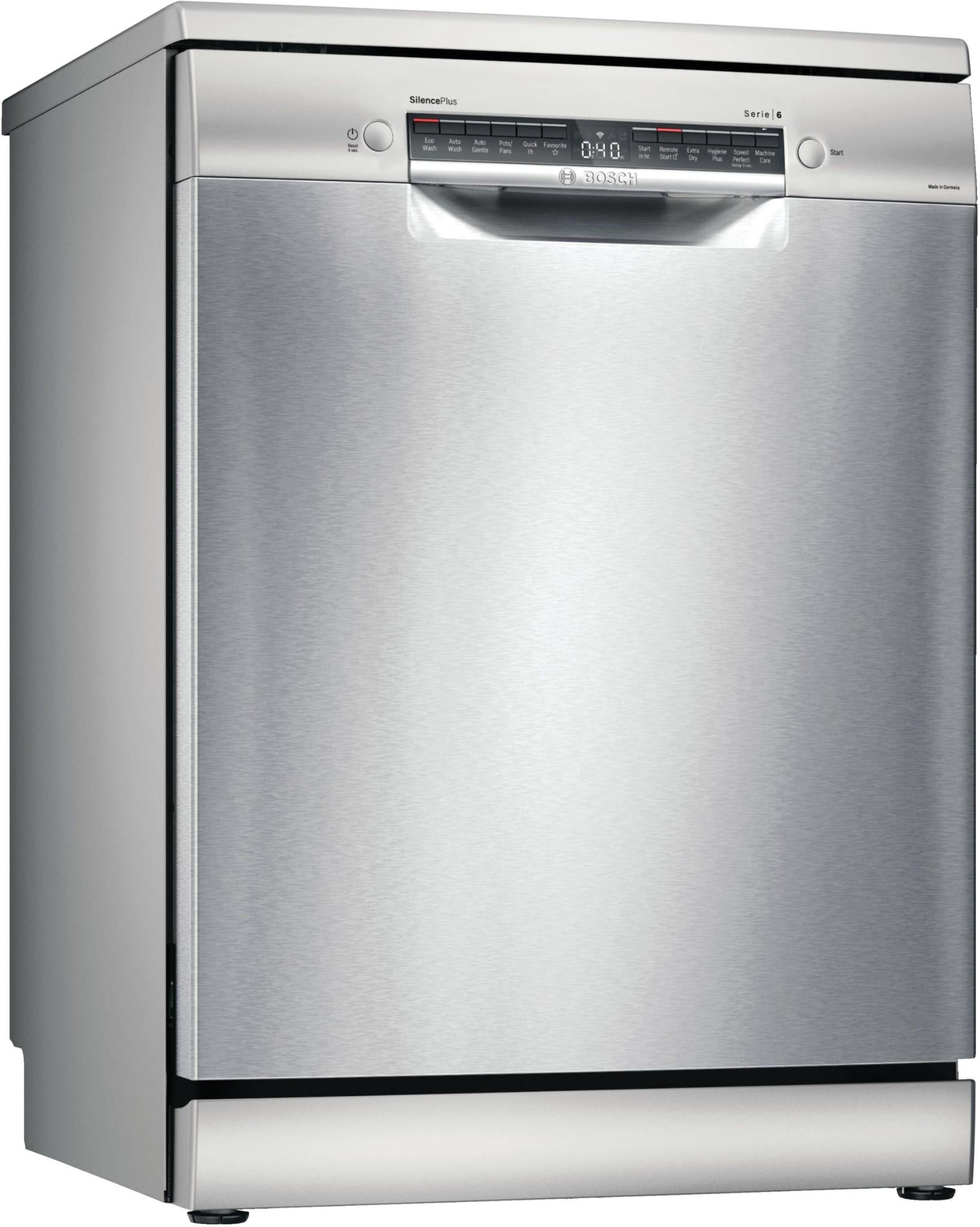 Bosch SMS6HCI02A Series 6 15-Place Setting Freestanding Dishwasher (Stainless Steel)
