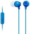 Sony MDR-EX15AP Monitor In-Ear Headphones (Blue)