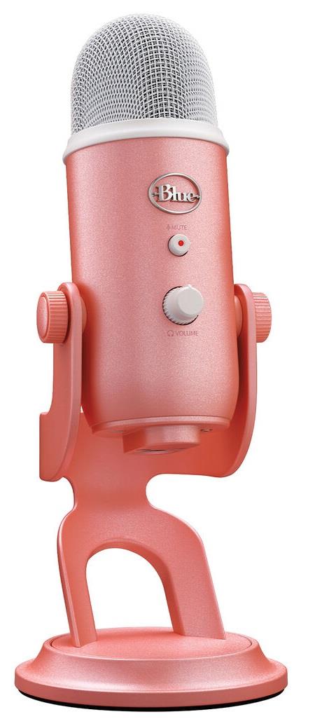 Blue Yeti USB Streaming Microphone (Sweet Pink)