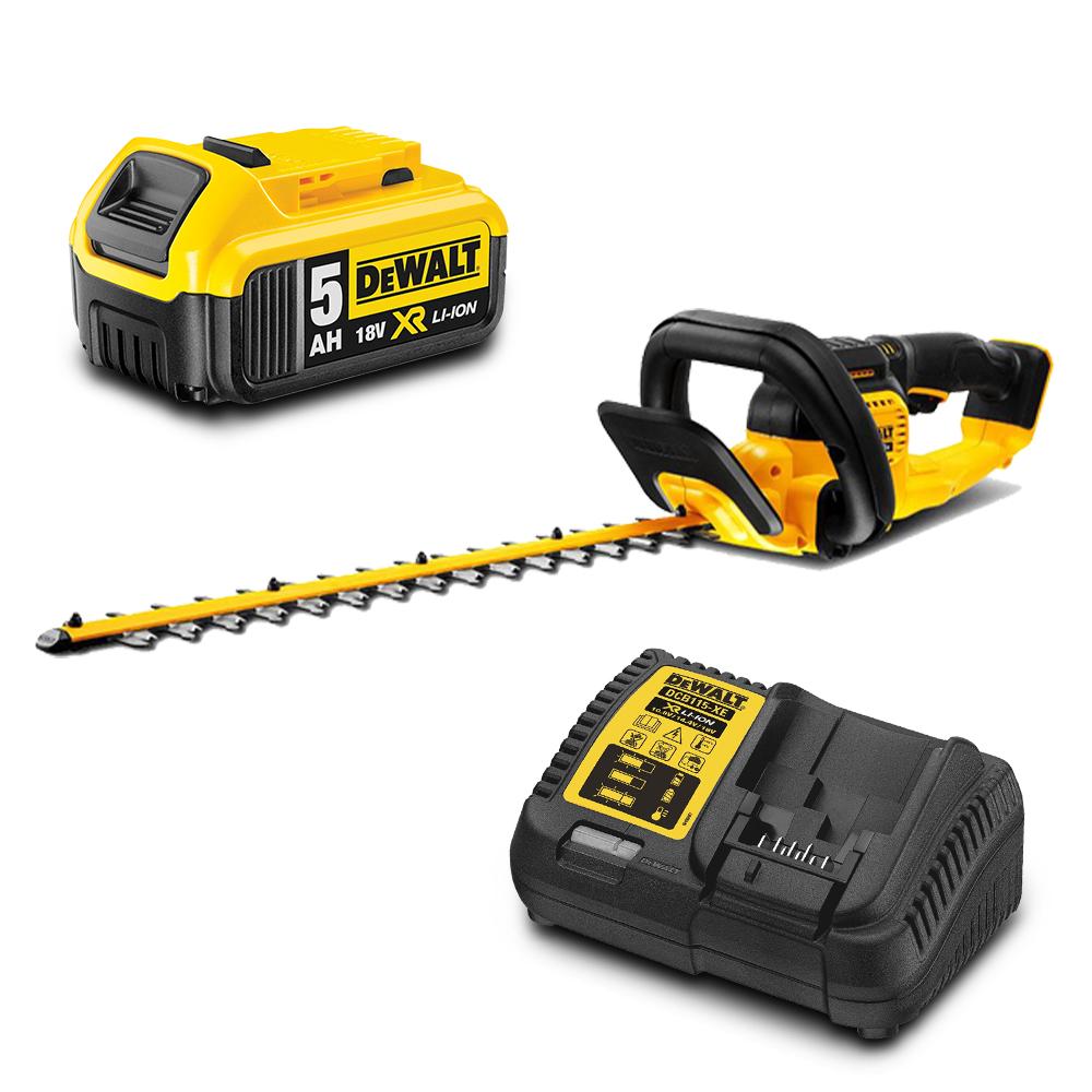 DeWalt Hedge Trimmer BL 18V 5Ah Kit