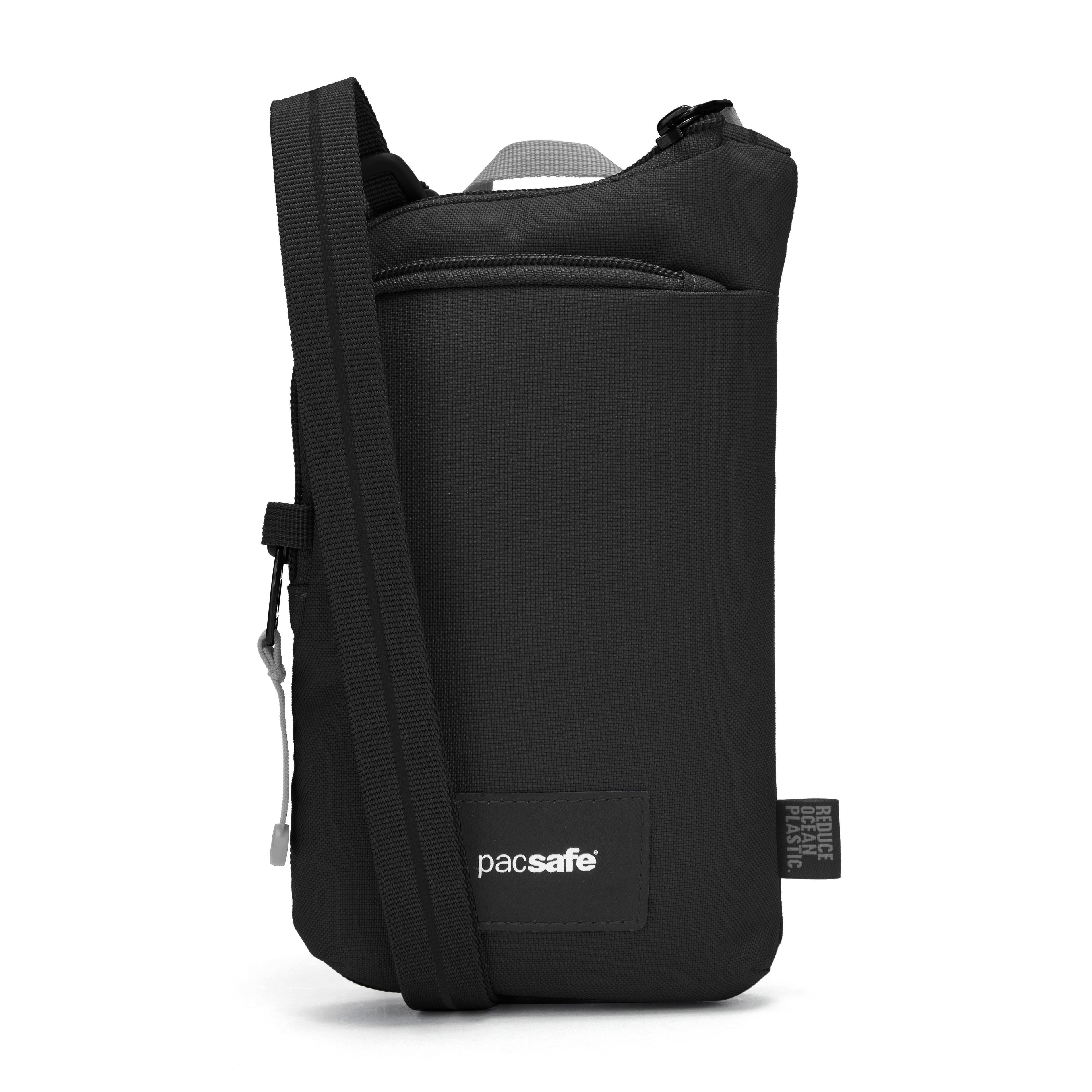 Pacsafe GO Tech Crossbody - Jet Black