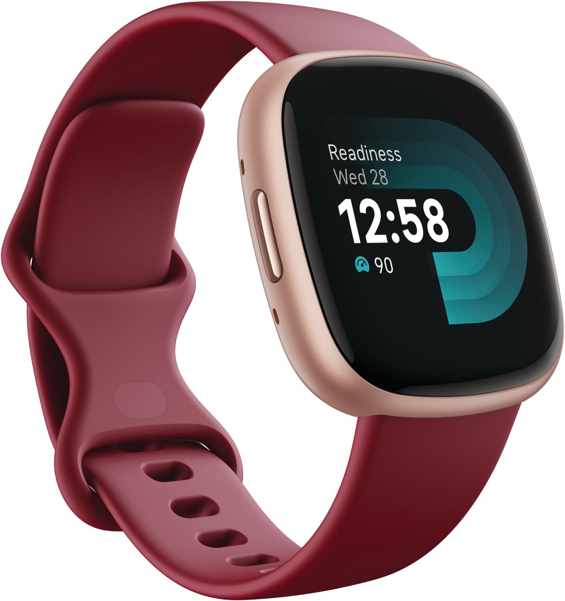 Fitbit Versa 4 (Beet Juice/Copper Rose Aluminium)