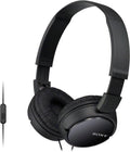 Sony MDR-ZX110APB Sound Monitoring On-Ear Headphones (Black)