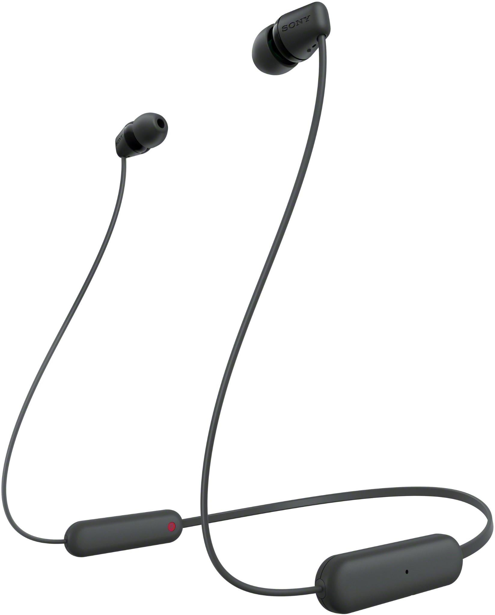 Sony WI-C100B Wireless In-Ear Headphones (Black)
