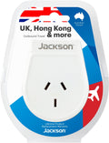 Jackson Outbound Travel Adapter UK & Hong Kong Slim