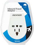 Jackson Inbound Travel Adapter UK & USA Slim