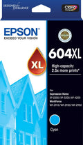Epson 604XL High Capacity Ink Cartridge (Cyan)