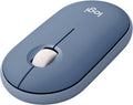 Logitech M350 Pebble Wireless Mouse (Blueberry)
