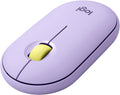 Logitech M350 Pebble Wireless Mouse (Lavender)