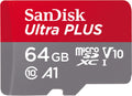SanDisk Ultra Plus microSDXC 64GB Memory Card