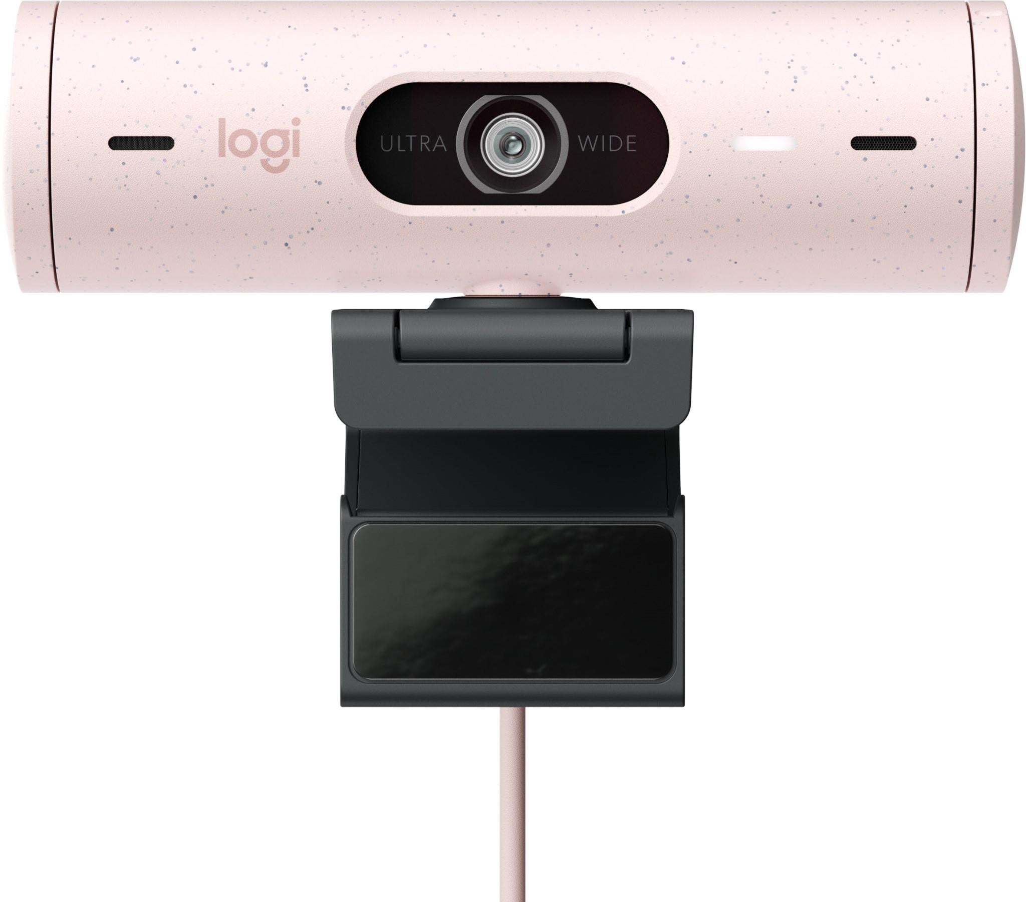 Logitech Brio 500 Webcam (Rose)