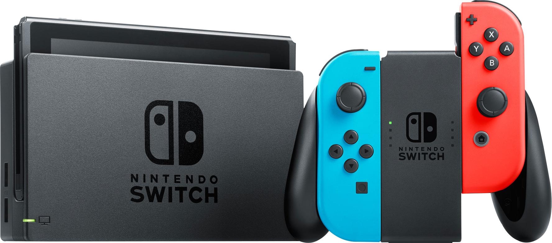 Nintendo Switch Console Neon
