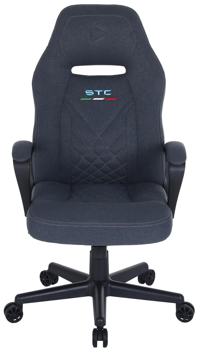 ONEX STC Compact S Series Gaming/Office Chair (Graphite) with Short pile Linen Fabric