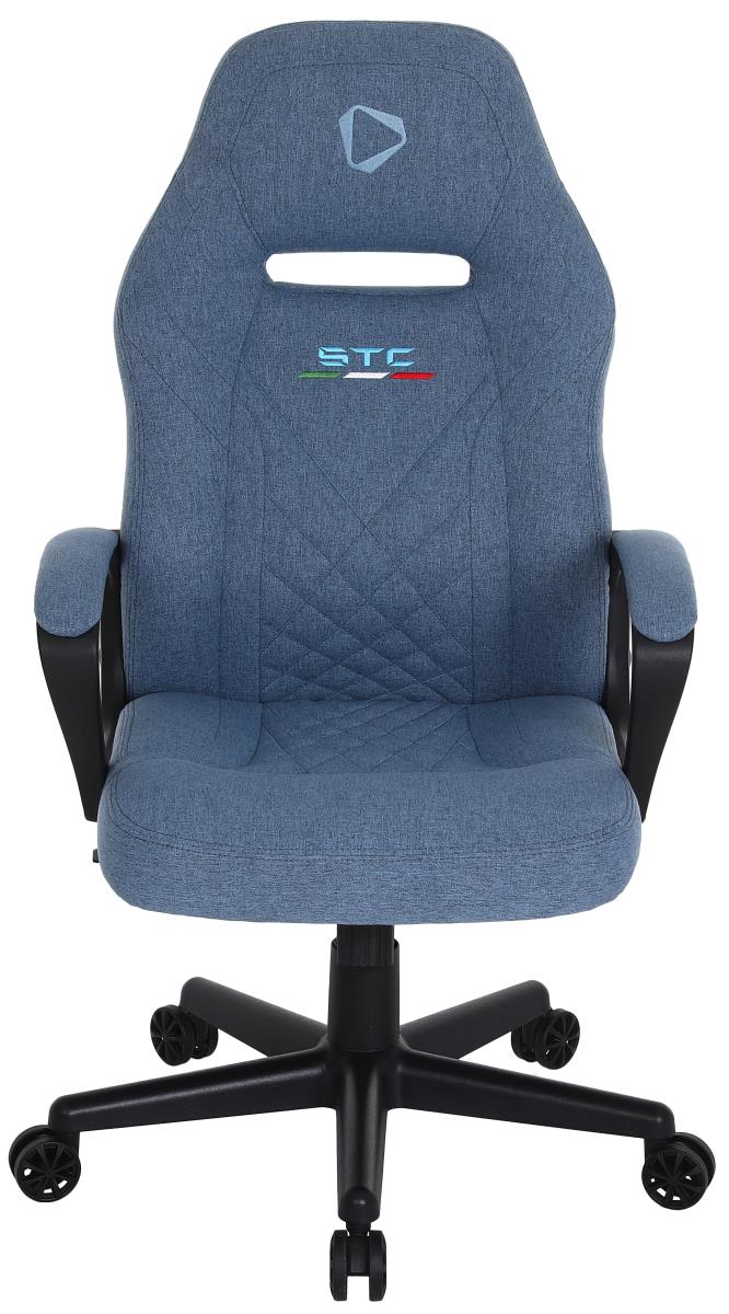 ONEX STC Compact S Series Gaming/Office Chair (Cowboy) with Short pile Linen Fabric