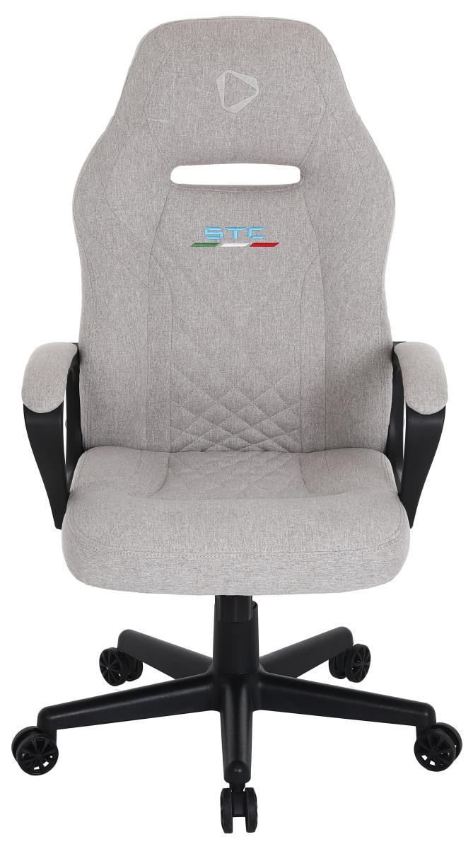 ONEX STC Compact S Series Gaming/Office Chair (Ivory) with Short pile Linen Fabric