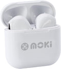 MokiPods Mini TWS Volume Limited In-Ear Headphones for Kids (White)