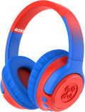 Moki Mixi Kids Volume Limited Wireless Headphones (Blue/Red)