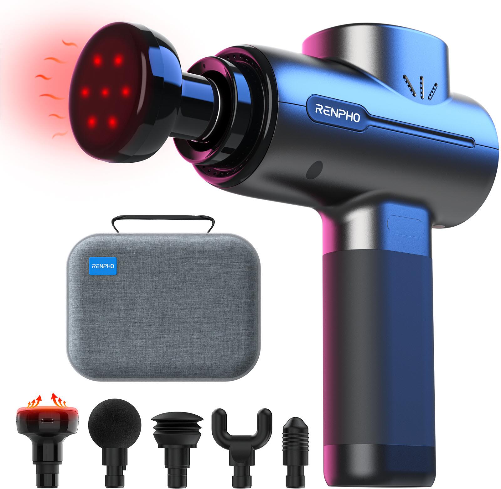 RENPHO R3 Massage Gun with Heat. Percussion Muscle Mini