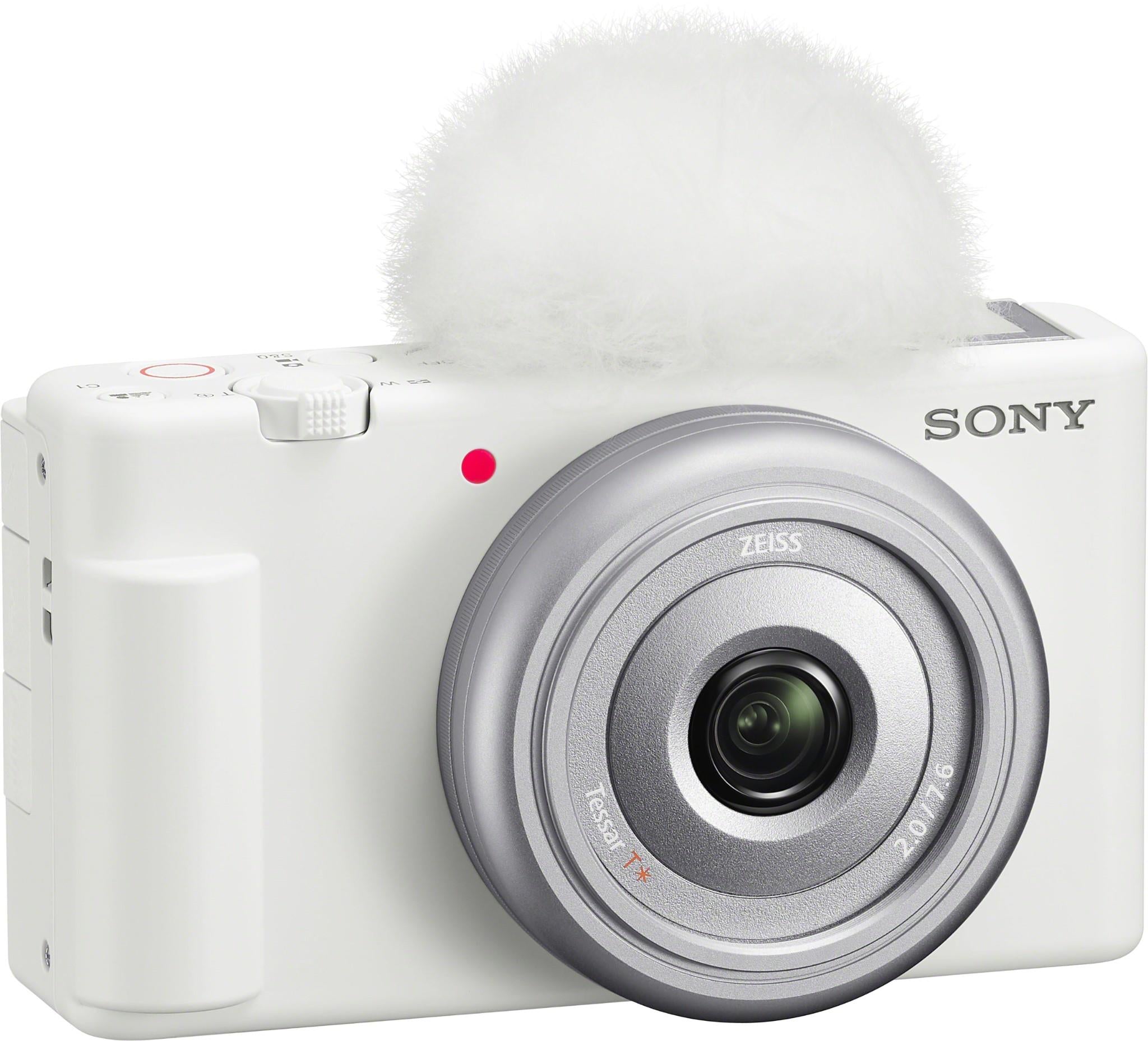 Sony CyberShot ZV-1F 4K Vlog Camera (White)