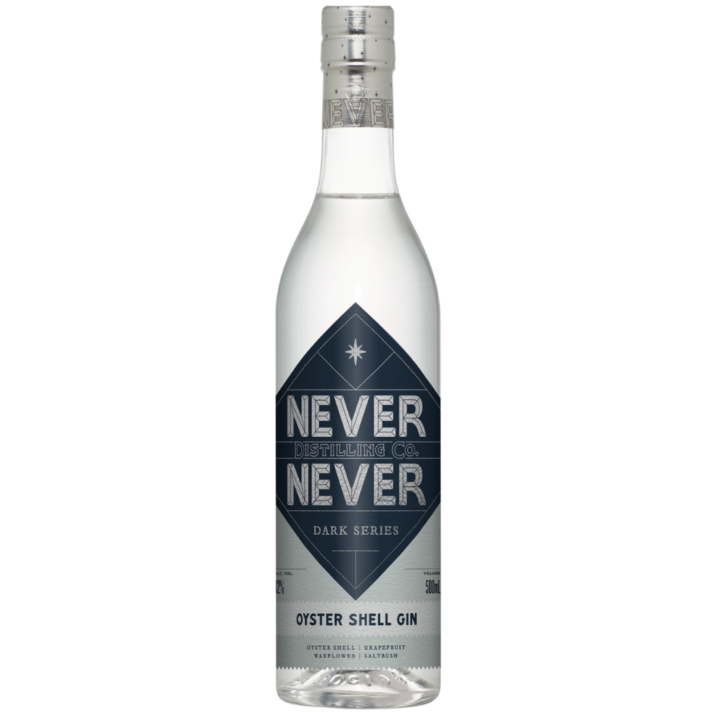 Never Never Dark Series Oyster Shell Gin 500 ml