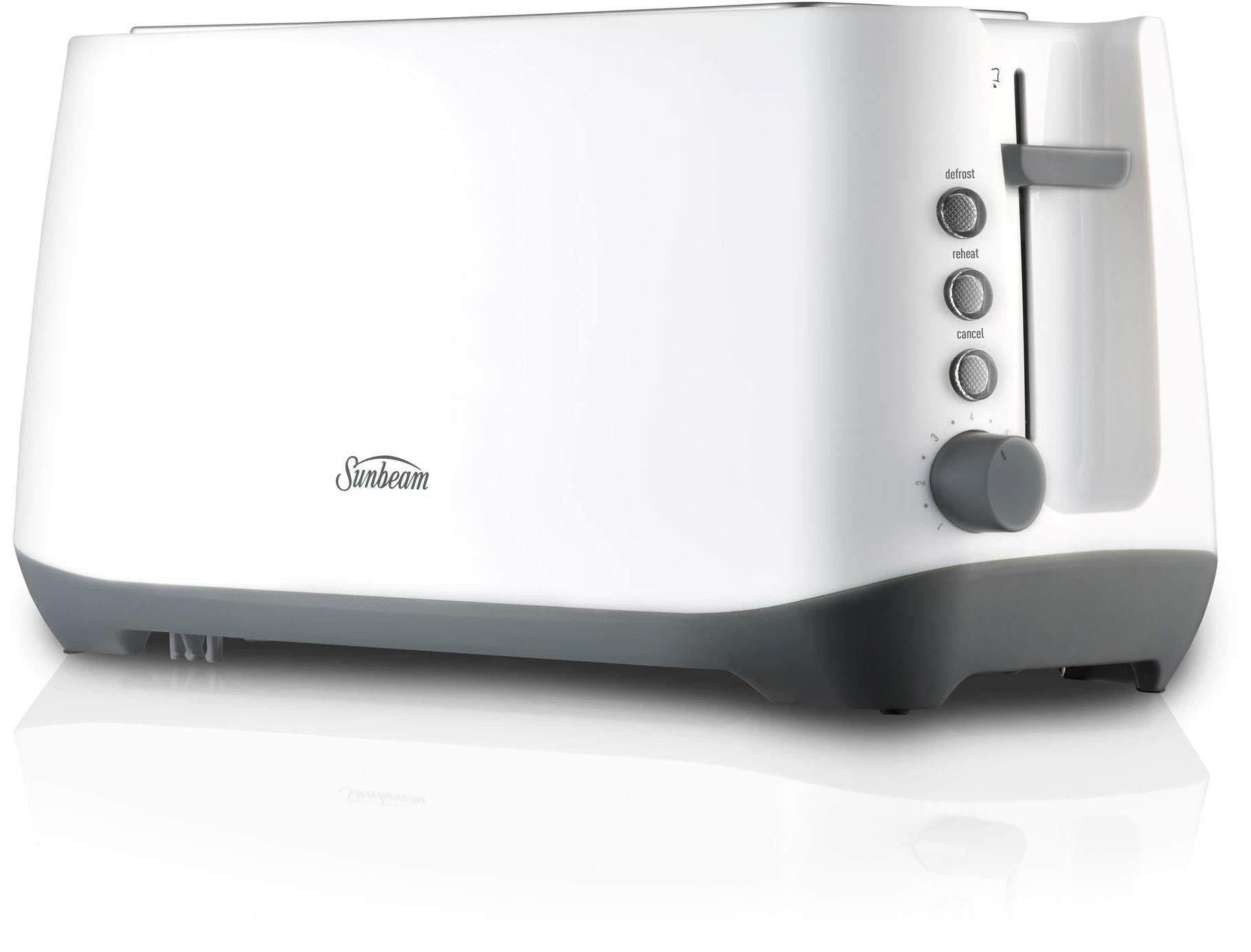 Sunbeam Rise Up 4 Slice Toaster (White)