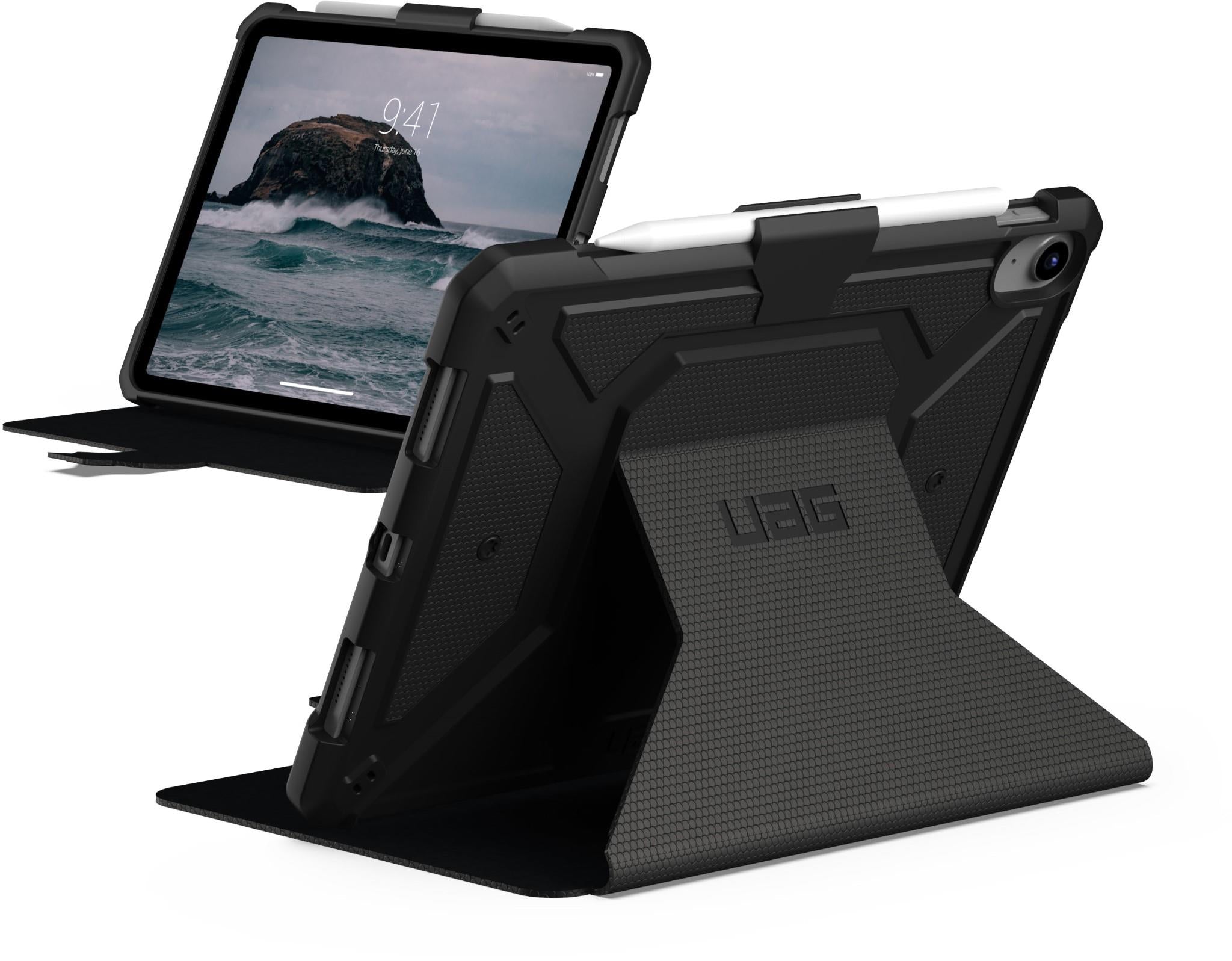 UAG Metropolis Case for iPad A16/10.9' 10th Gen (Black)