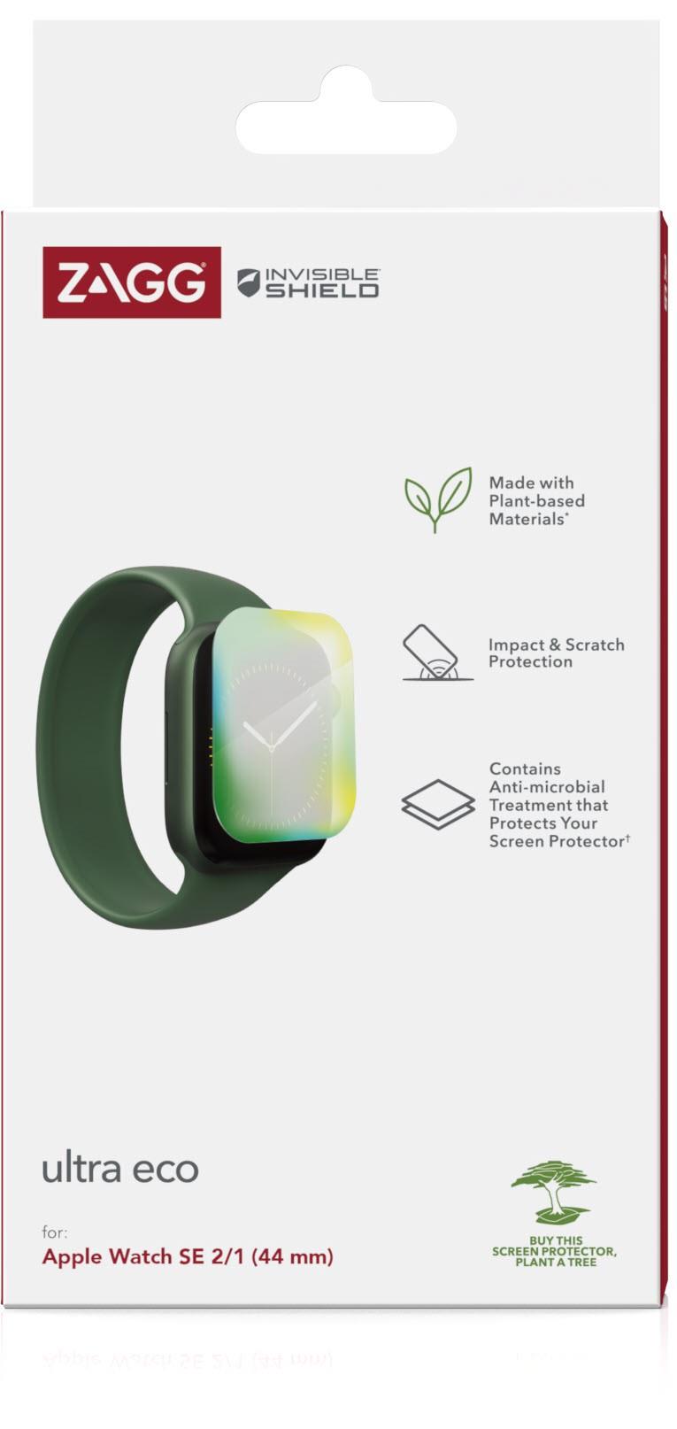 InvisibleShield Ultra Eco Screen Protector for Apple Watch Series SE/6/5/4 44mm