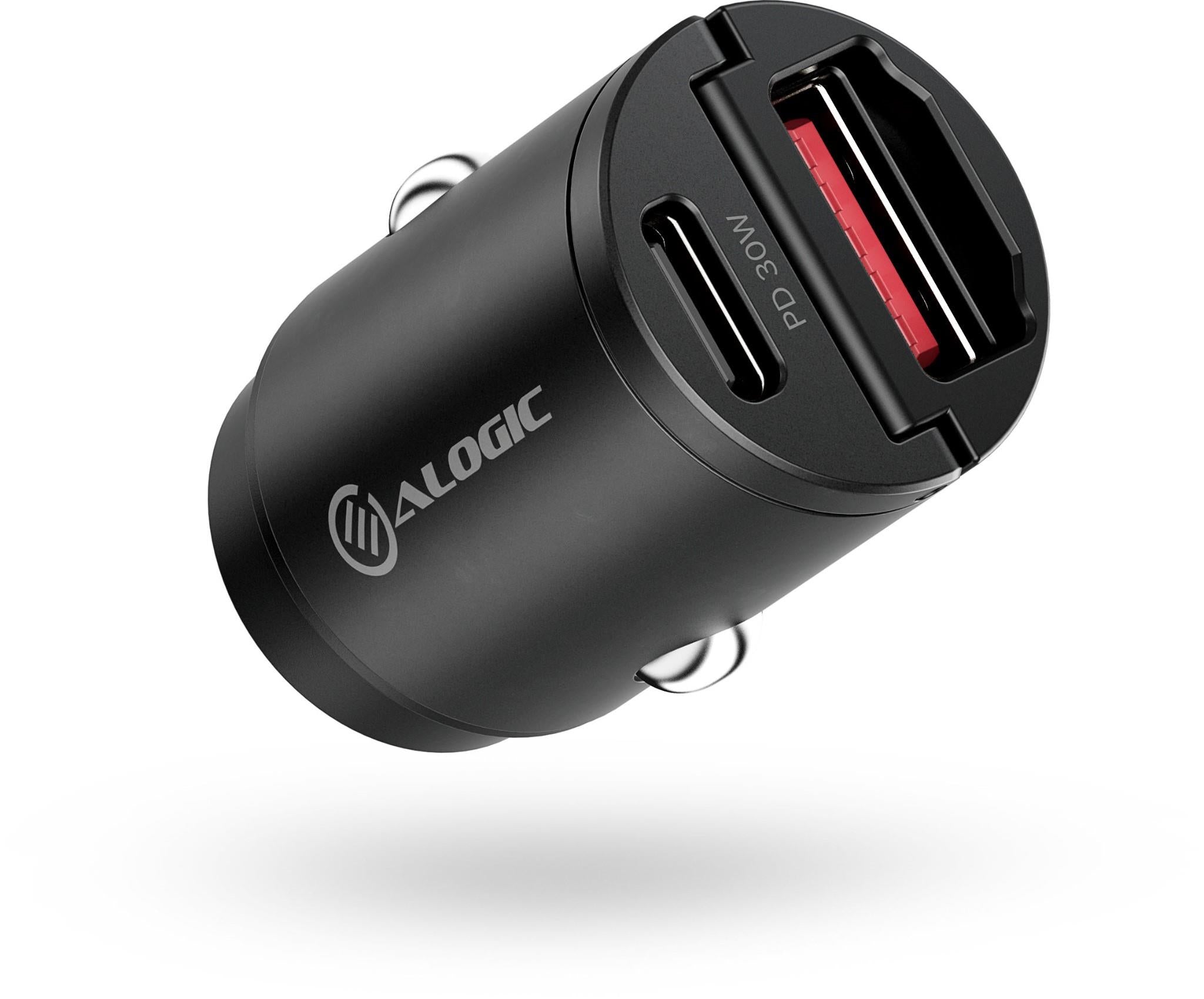 ALOGIC Rapid Power 30W USB-C/A Car Charger