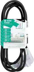 Decord Braided Extension Lead 3m (Black)
