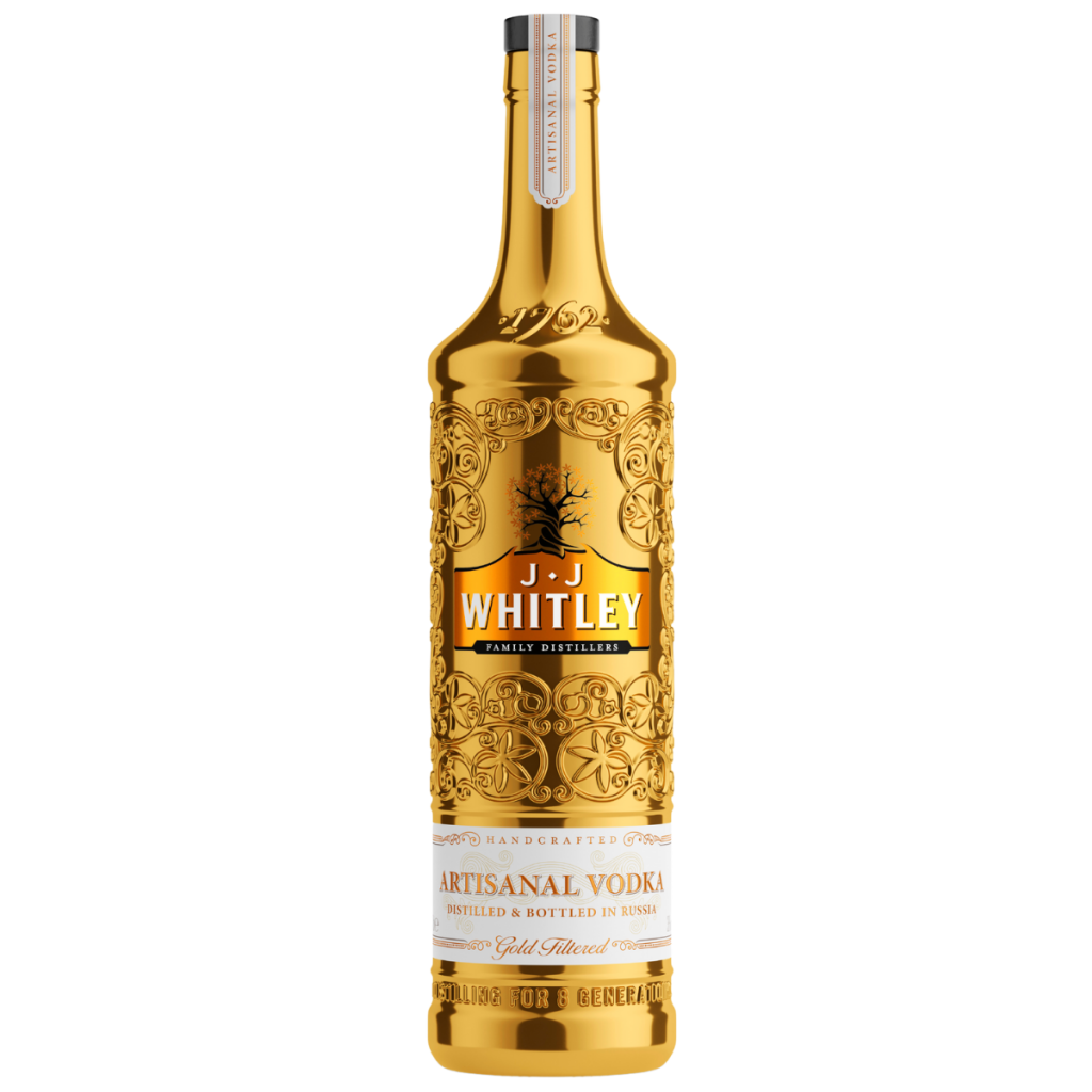 JJ Whitley Artisanal Gold Vodka 700 ml