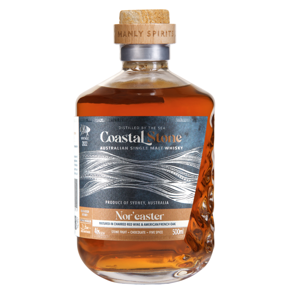 Manly Spirits Coastal Stone Nor'easter Single Malt Whisky 500 ml