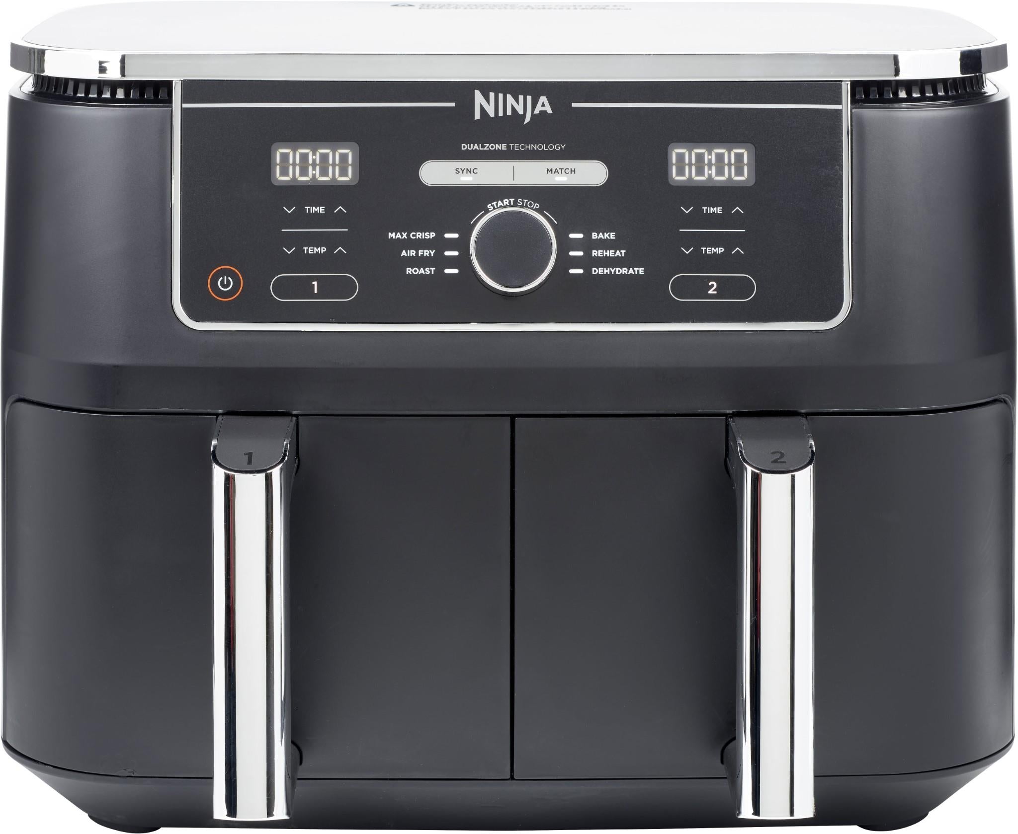 Ninja Foodi XXXL Dual Zone 9.5L Air Fryer (Silver/Black)
