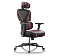 Eureka GC06 NORN Series Ergonomic Gaming / Office Chair (Black/Red)