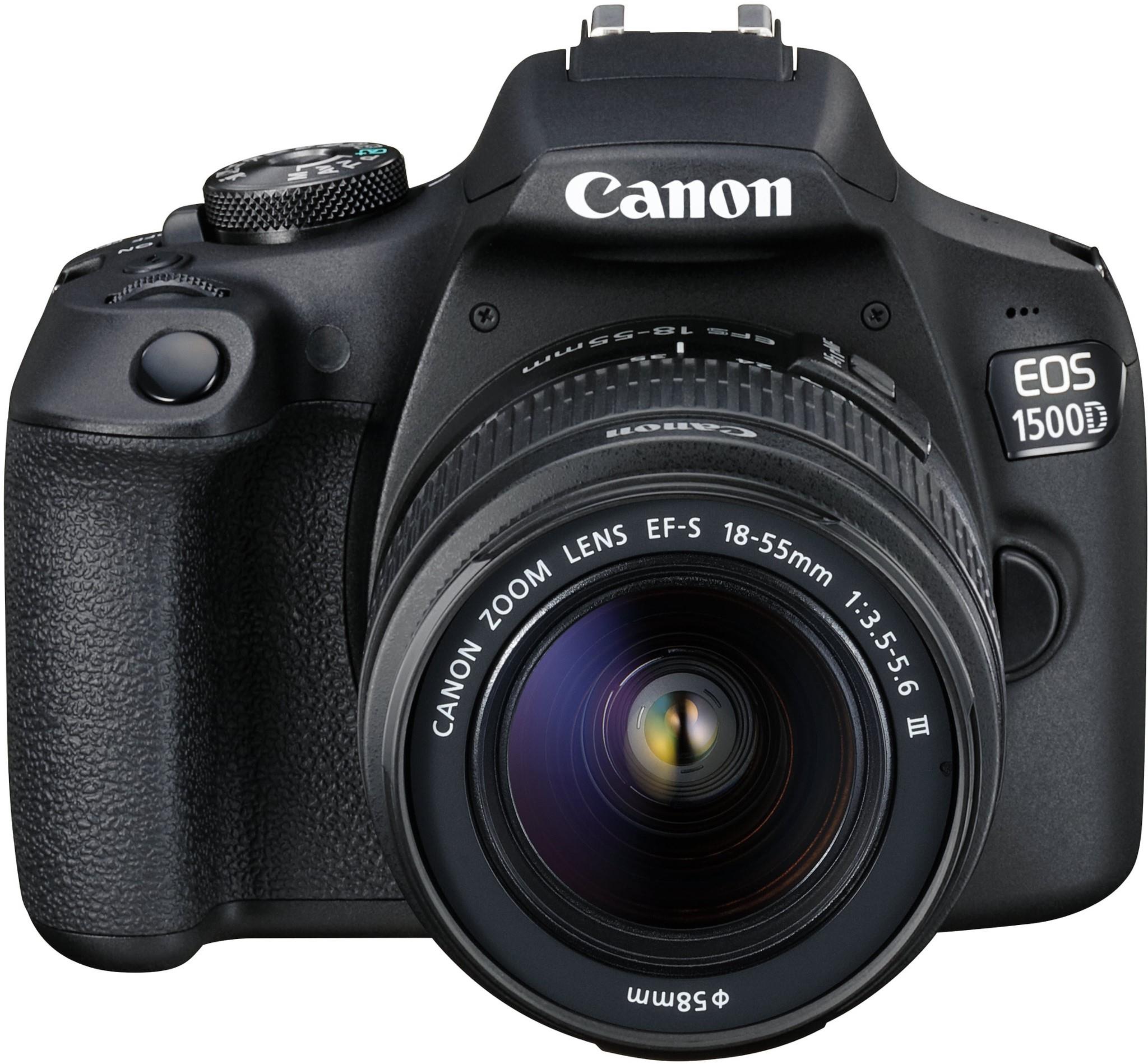 Canon EOS 1500D DSLR Camera with 18-55mm Lens