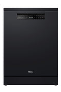 Haier HDW15F3B1 15-Place Setting Freestanding Dishwasher (Black)