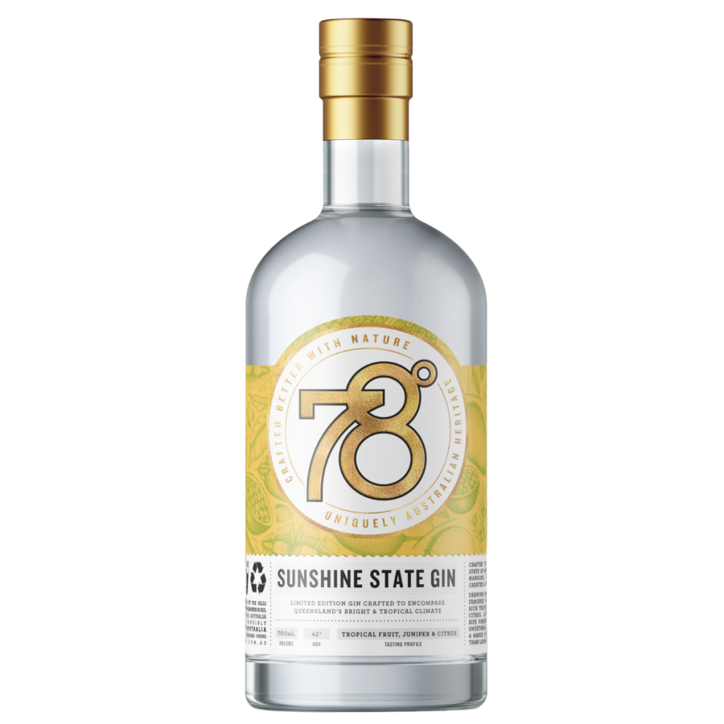 Adelaide Hills Distillery 78 Degrees Sunshine State Gin 700 ml