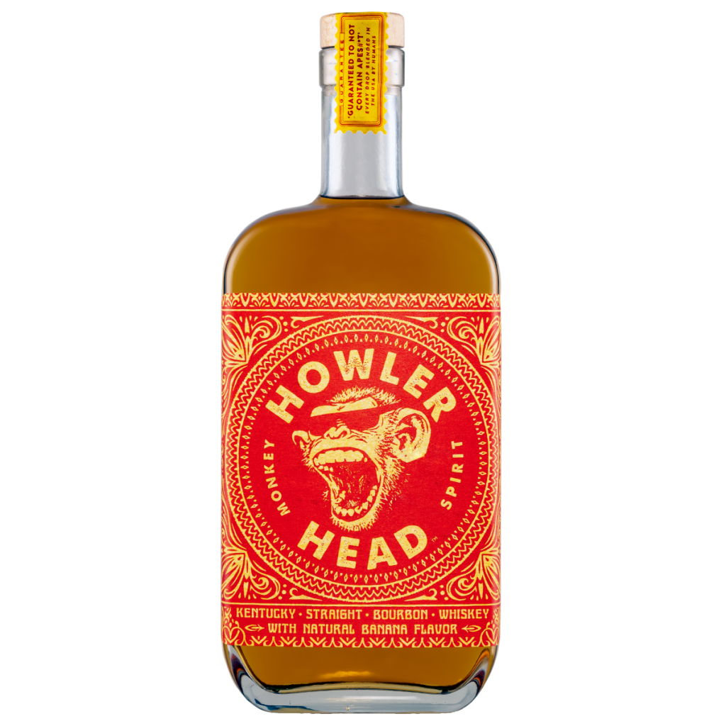 Howler Head Kentucky Straight Bourbon Whiskey with Banana Flavouring 700 ml