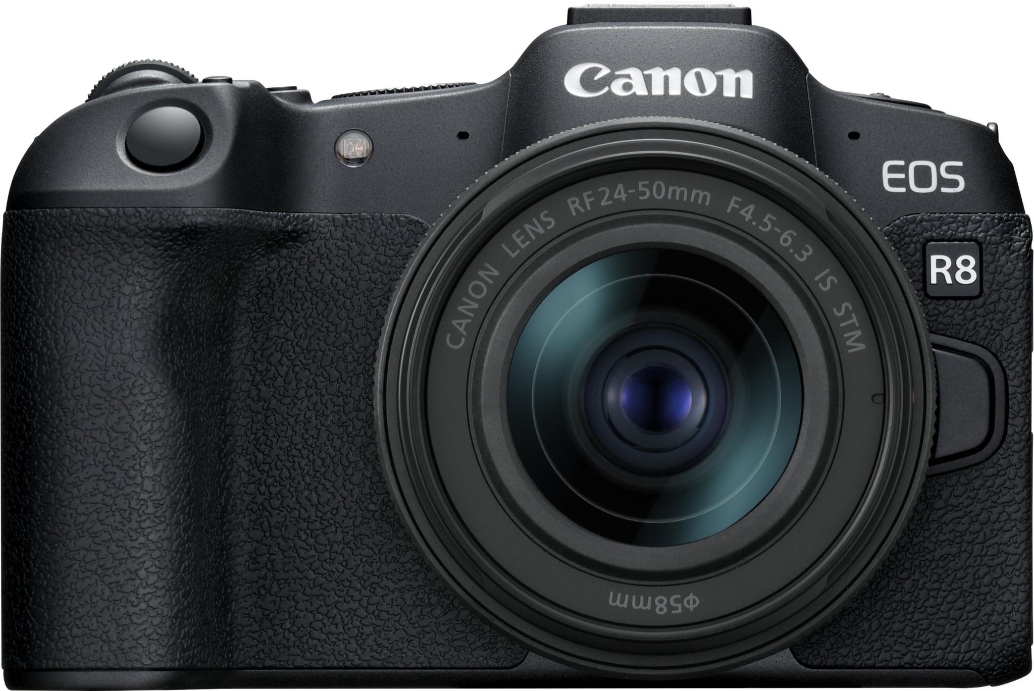 Canon EOS R8 Mirrorless Camera RF 24-50 STM Lens Kit