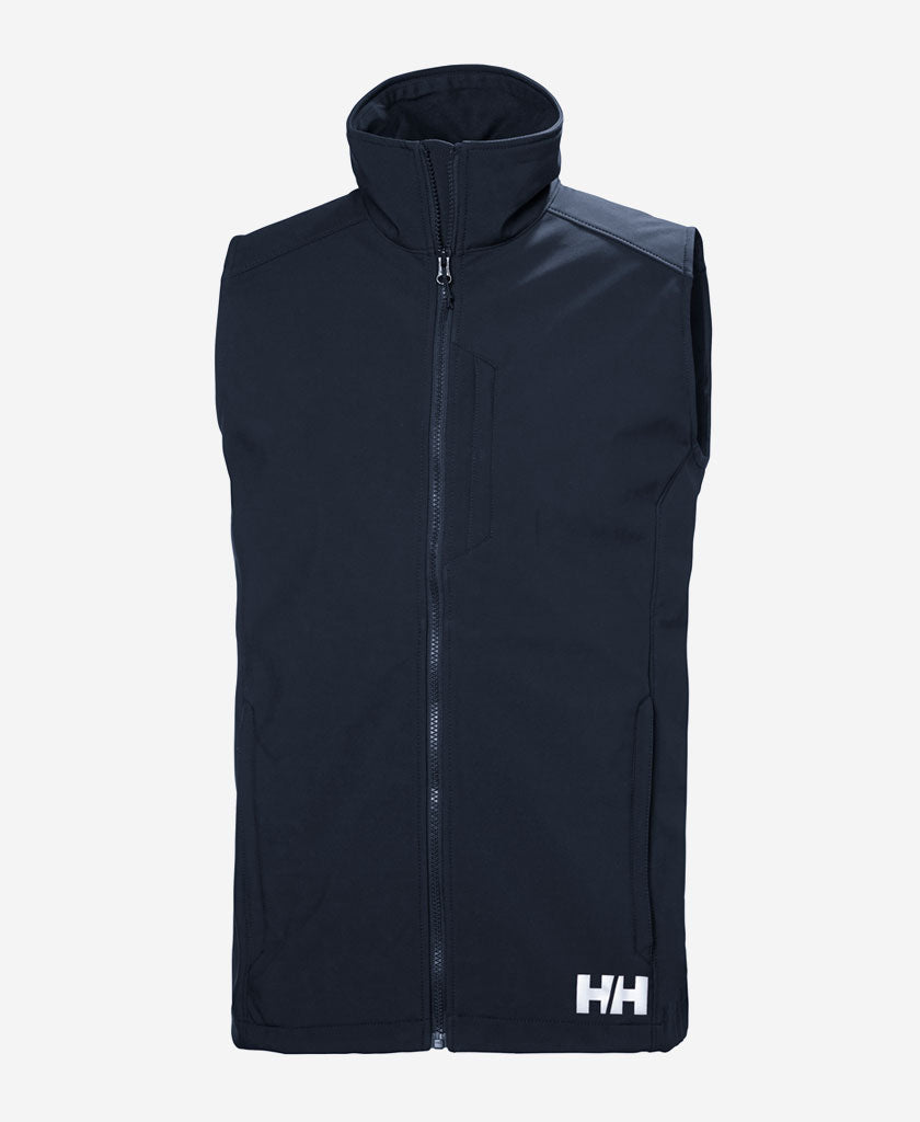 Mens Paramount Softshell Vest - Navy